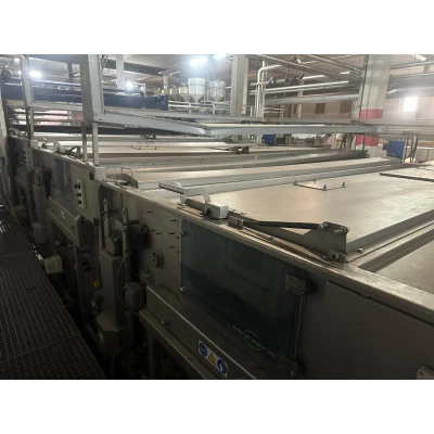 MEZZERA open width washing line after printing fabrics year 2015 width 3200 mm