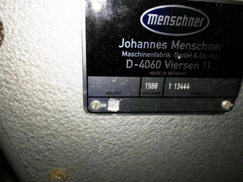 MENSCHNER horizontale Shearing machine for sampel