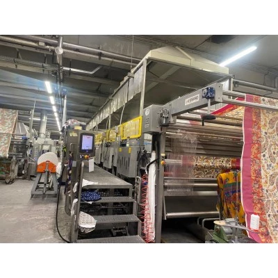 FERRARO continuous washing line in open width for after printing fabrics