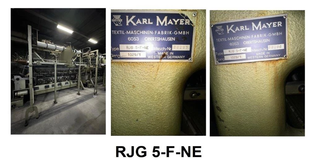 KARL MAYER RASCHEL RJG 5F-NE