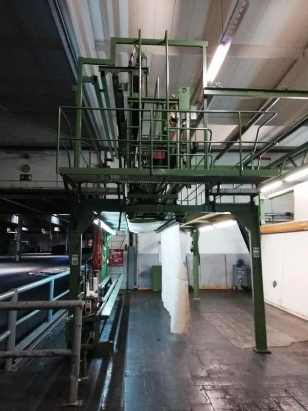 MENSCHNER horizontale Shearing machine ww 500 cm 3-headed shearing