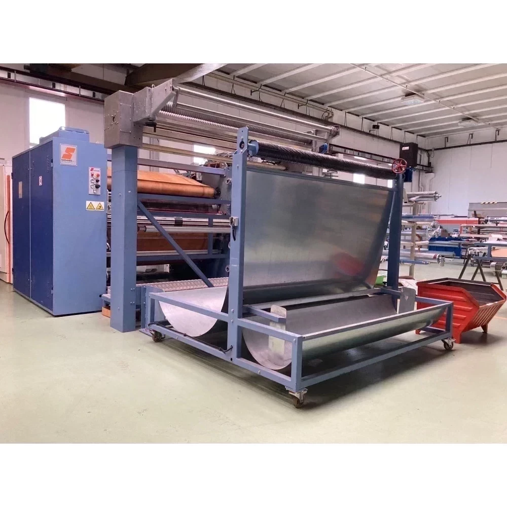 SALVADÉ calender for transfer printing on fabrics, year 2018, reconditioned as NEW